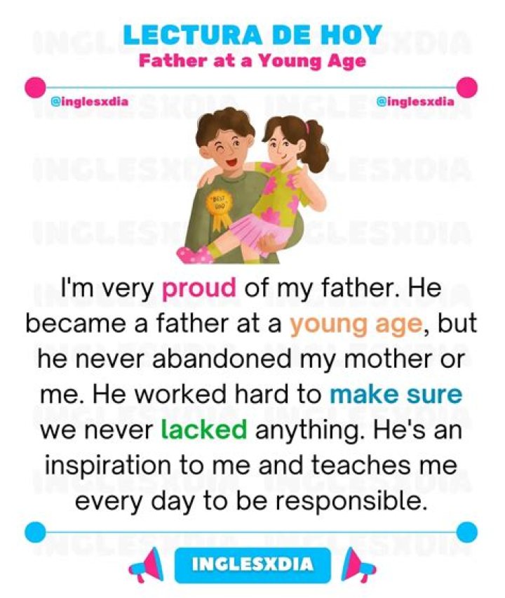 A Father At A Young Age