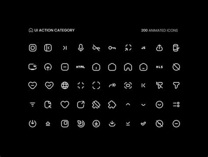 A Gallery Of Animated Icons