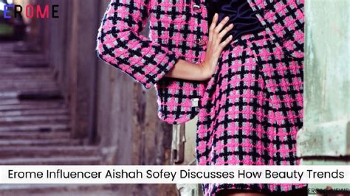 A Glimpse Into The Life Of Aishah Sofey Ero: A Rising Star