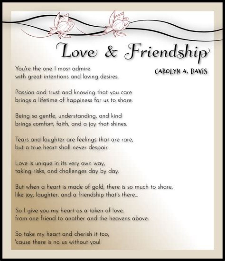 A History Of Love And Friendship
