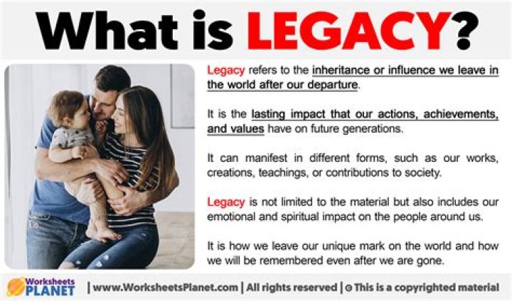 A Journey Of Legacy And Legacy