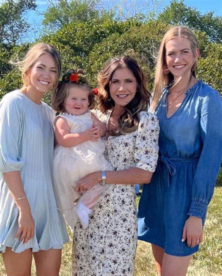 A Look Into Kristi Noem's Young Family