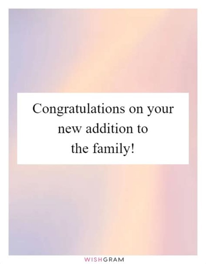 A Precious Addition To The Family