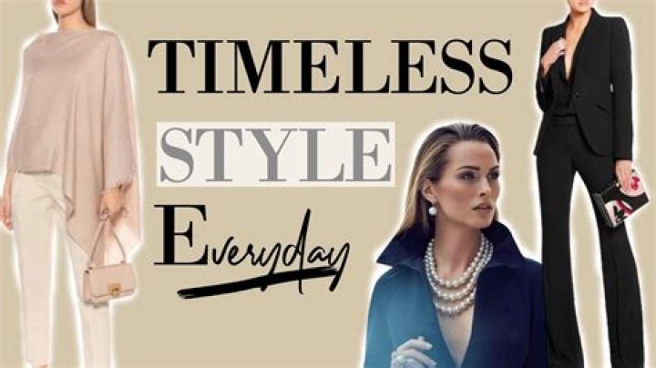 A Sophisticated Guide For Timeless Style