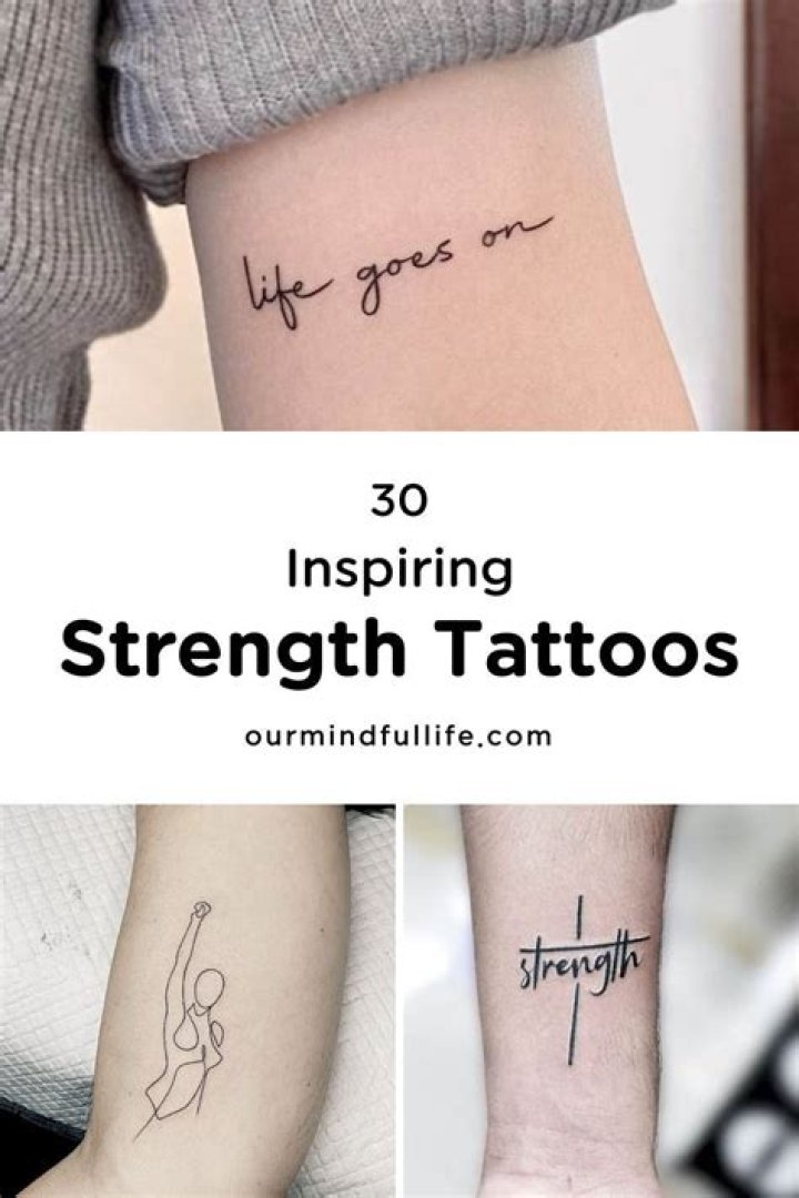 A Tattoo For Strength And Empowerment