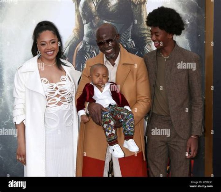 All About Djimon Hounsou's Children: Names, Birthdays, And More