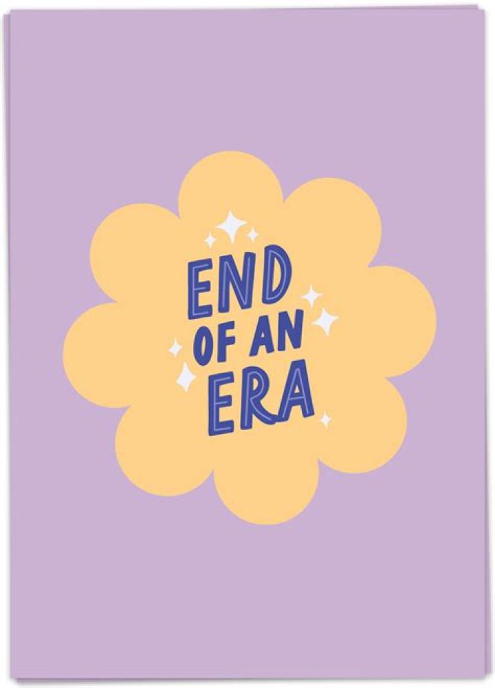 An End Of An Era