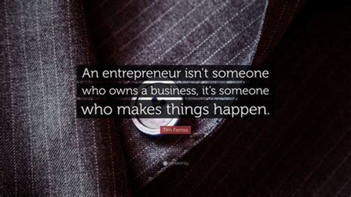 An Inspiring Entrepreneur And Trailblazer