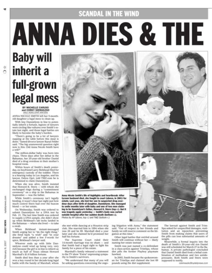 Anna Nicole Smith Death Photo: Unveiling The Hidden Truths