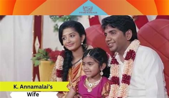 Annamalai's Wife Age: A Peek Into His Personal Life
