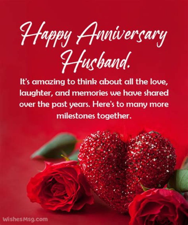 Anniversary Greetings For Your Beloved Hubby