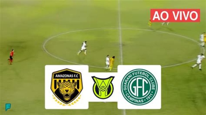 assistir Amazonas e Guarani ao vivo Amazonas x Guarani: onde assistir ao jogo do Brasileirão 25 julho 2024