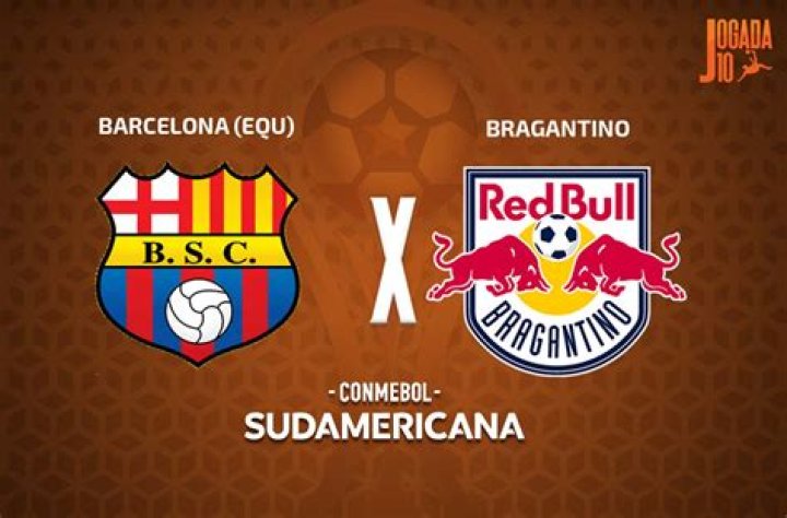 assistir Bragantino x Barcelona ao vivo agora Red Bull Bragantino x Barcelona de Guayaquil 25 julho 2024