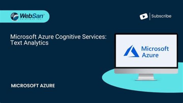 Azure Cognitive Services Text Analytics client library for .NET