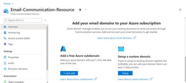 Azure Communication Email client library for .NET
