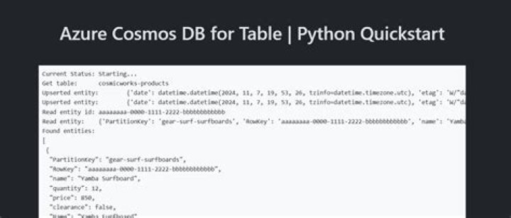 Azure Cosmos DB SQL API client library for Python — Azure SDK for Python 2.0.0 documentation
