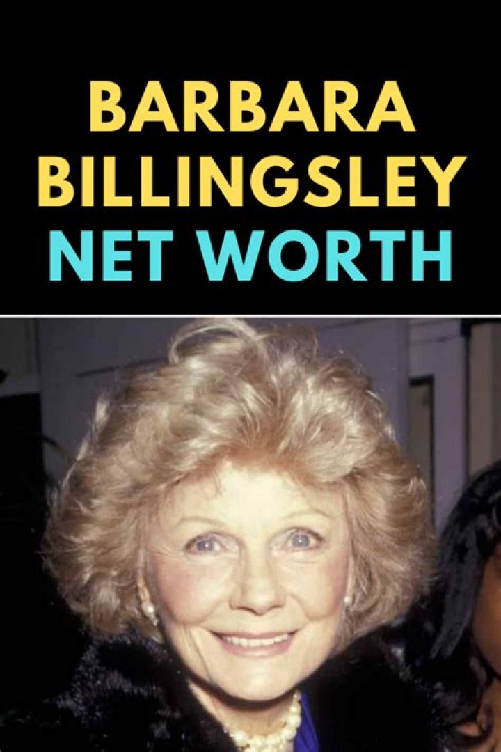 Barbara Billingsley's Net Worth Revealed