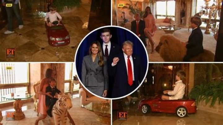 Barron Trump's Gilded Ride: The Story Behind The Gold Stroller