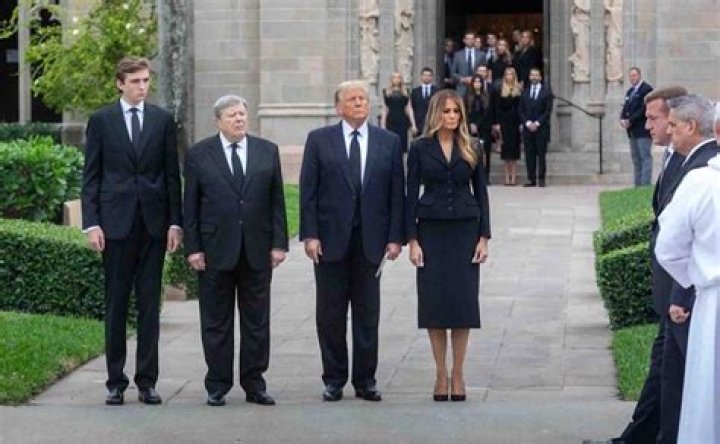 Barron Trump's Grandmother's Farewell: A Solemn Tribute