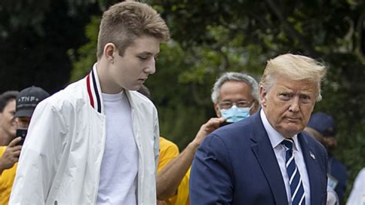 Barron Trump, 17, Takes Manhattan