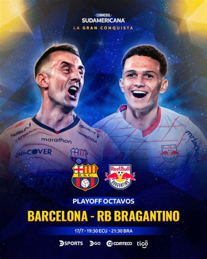 Bragantino v Barcelona SC live 25 July 2024 Soccer