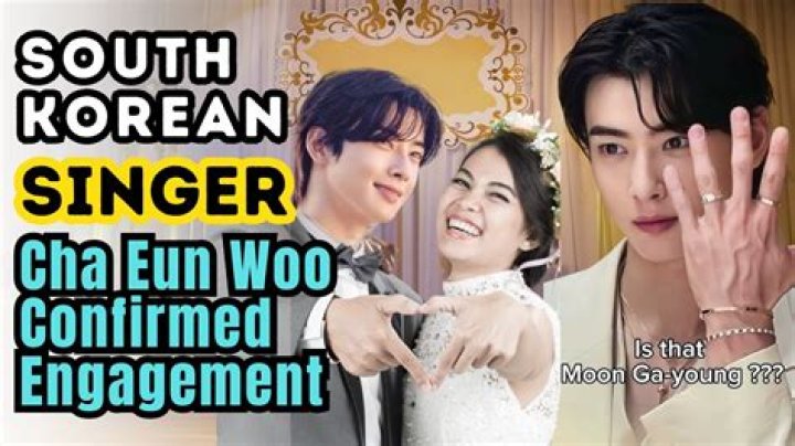 Breaking News: Cha Eun Woo Announces Engagement