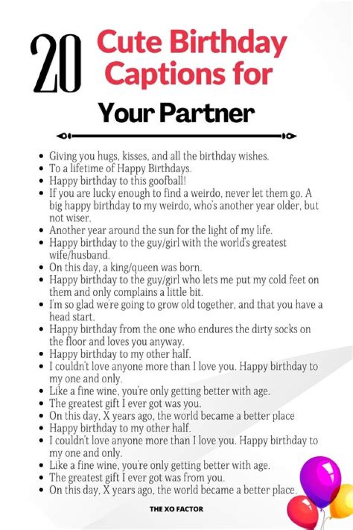 Caption Inspiration For Your Special Day: Birthday Captions For Instagram