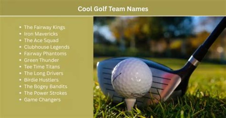 Captivating Fantasy Golf Team Names For The Ultimate Dominance