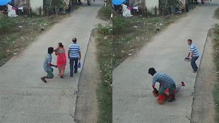 CCTV Footage Reveals Shocking Incident: Mom And Child In Peril