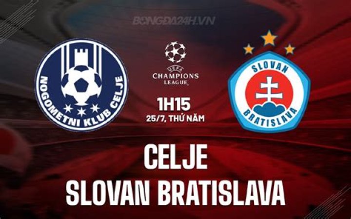 Celje : Slovan Bratislava zápas živý Klenot Celje mal v lete namierené do Slovana. Po vážnej 24 júla 2024 Prúd