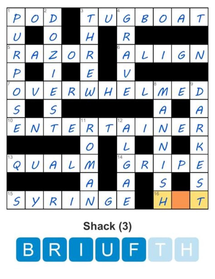 Charred remains Crossword Clue Puzzle Page ·