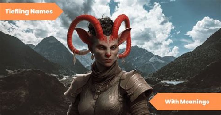 Comprehensive Guide To Tiefling Names: Embracing Infernal Heritage