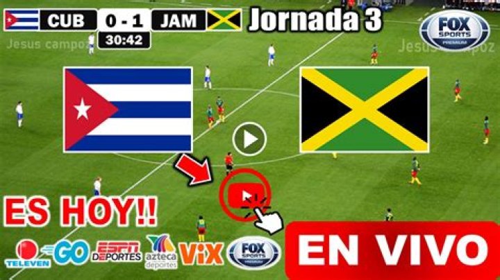 Cuba Sub20 Jamaica Sub20 en vivo ver partido Cuba (20) vs sub-20. Jamaica en vivo 26/07/2024