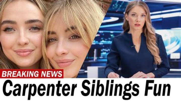 David And Sabrina Carpenter: A Sibling Superstar Duo