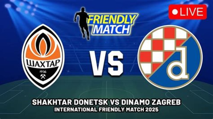 Dinamo Zagreb vs Shakhtar Donetsk live match 26 July 2024 Online