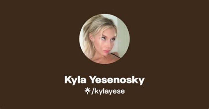 Discover The Uncensored Truth: Kyla Yesenosky's Leaked OnlyFans