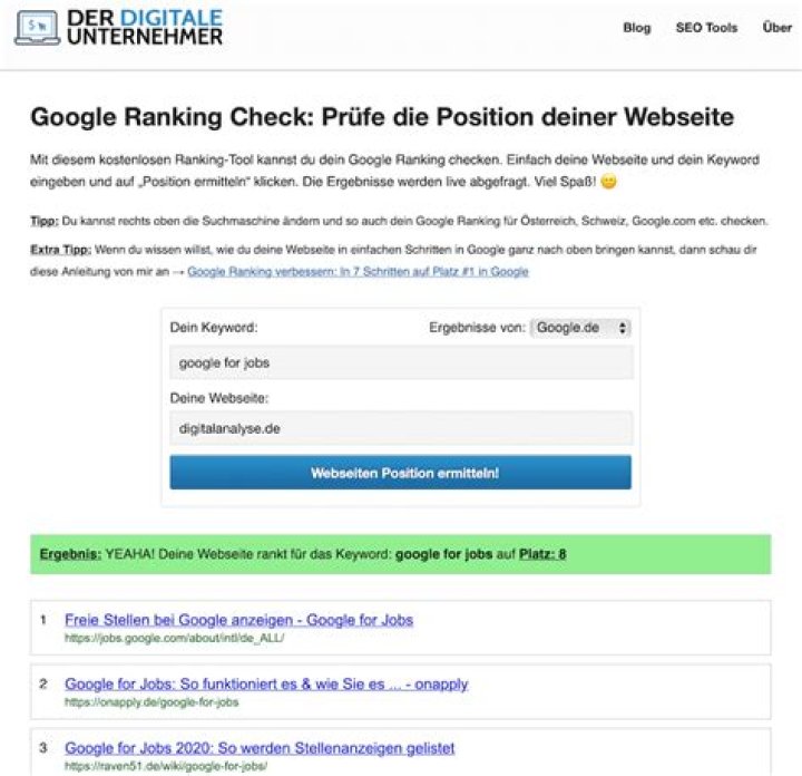 Discover Your Website's Google Ranking: Check Position Now
