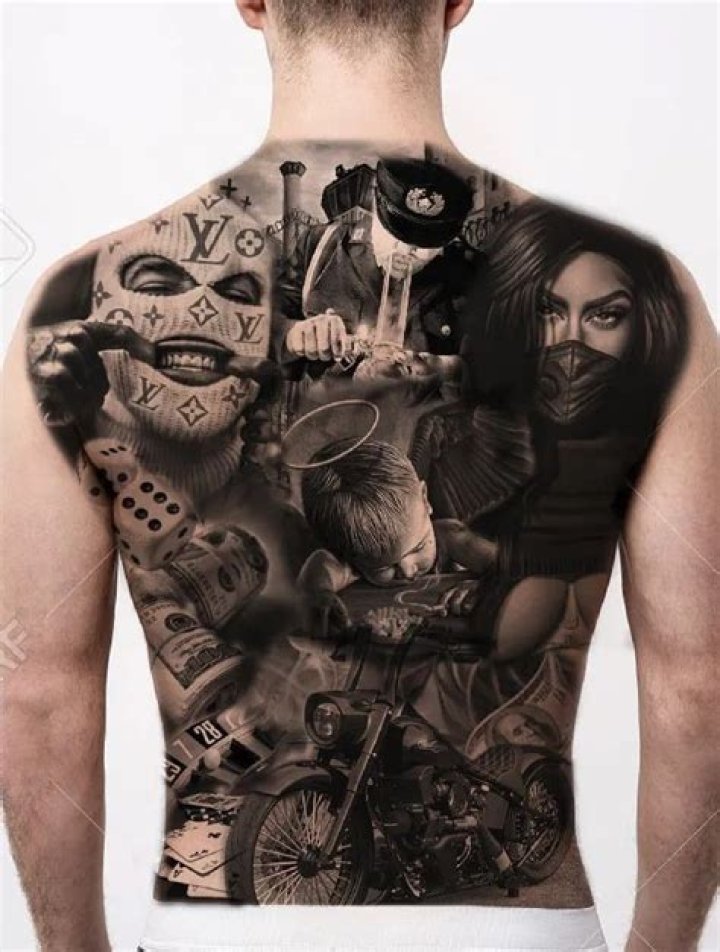 Distinctive Back Tattoo Pieces For Captivating Body Art