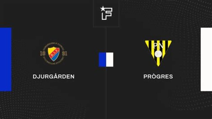 Djurgården Progrès en streaming live Progrès vs Djurgården | Match info 25 Juli 2024