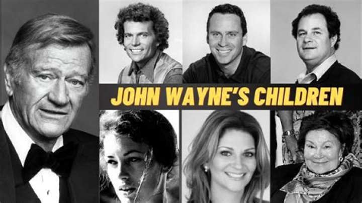 Does Legendary Actor John Wayne Have Children?