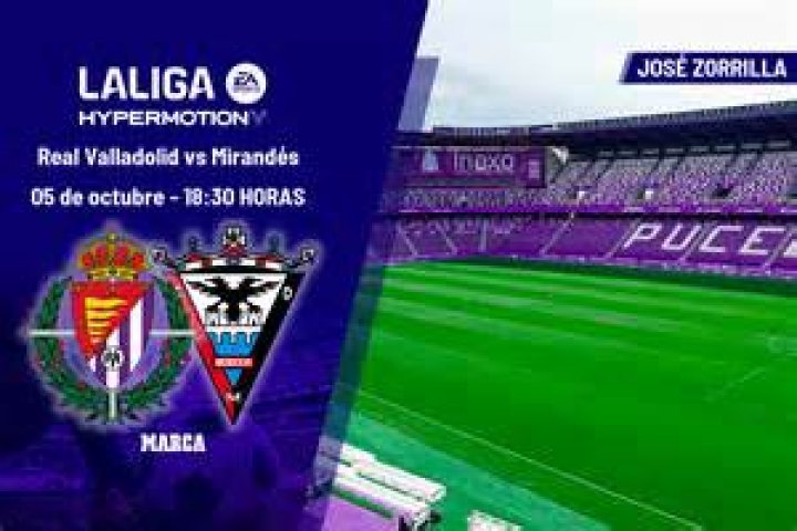 Dónde ver en directo online el Osasuna vs Mirandés CD Mirandés - Real Valladolid CF 25 julio 2024