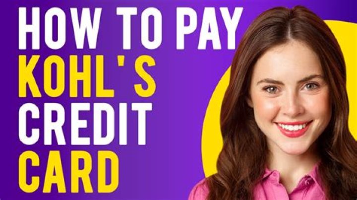 Effortless Kohl's Bill Payment: A Comprehensive Guide