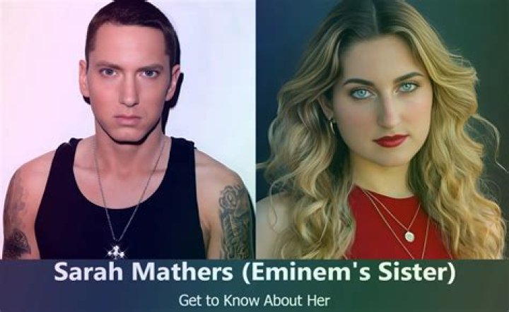 Eminem's Sister: Uncovering The Life Of Sarah Mathers