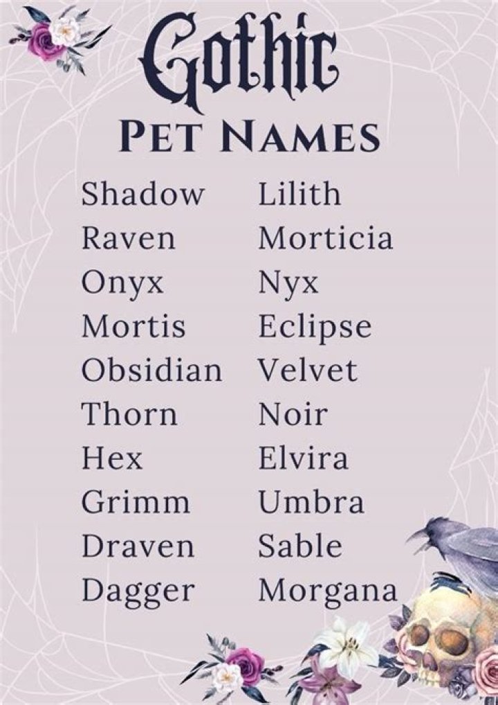 Enchanting Gothic Last Names For A Haunting Presence