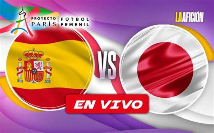 España vs Japón en vivo hoy España vs Japón - Femenino, grupo C Partido 5 - Fútbol 25 julio 2024