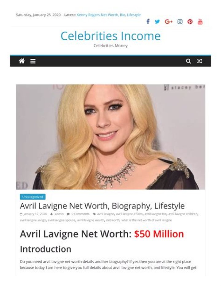 Explore The Remarkable Wealth Of Avril Lavigne: Uncovering Her Net Worth