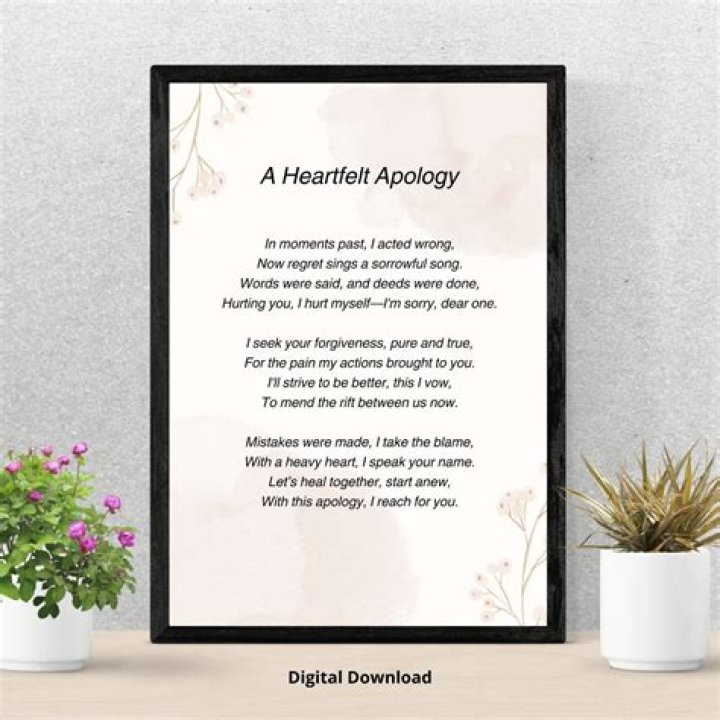 Express Your Regrets With These Apologetic Gems