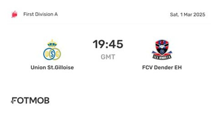FCV Dender EH Union Saint-Gilloise kijken live stream FCV Dender EH vs Union Saint-Gilloise | Pro League 27 juli 2024