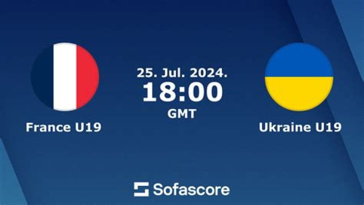 France U19 Ukraine U19 en direct regarder gratuit France U19 - Ukraine U19 (live score en direct) 25/07/2024