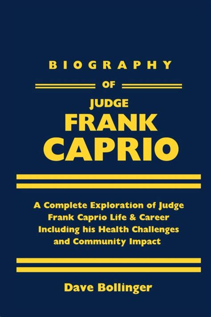 Frank Caprio's Health Journey: Discoveries And Insights